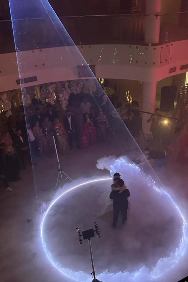 Laser si Fum Greu Nunta